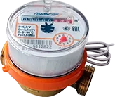 Поверка счетчика воды с заменой батарейки 